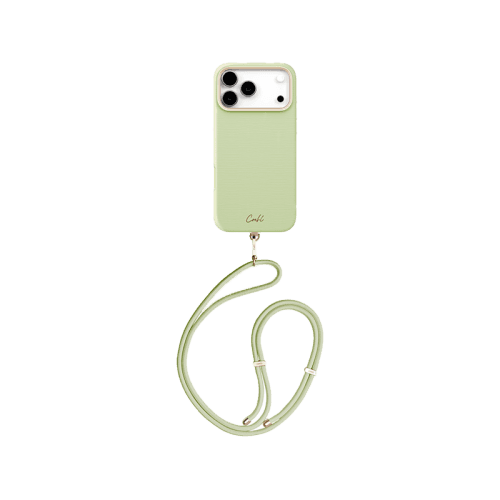 Uniq Coehl Mirelle MagSafe Case for iPhone 17 Pro - Lint Green