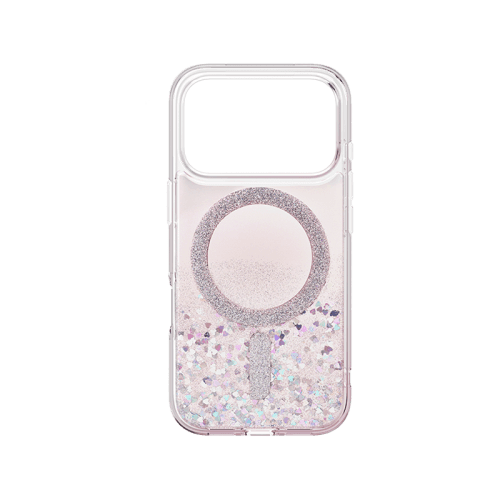 Uniq Coehl Solea Magsafe Case for iPhone 17 Pro Max - Glitter Hearts