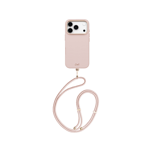 Uniq Coehl Mirelle MagSafe Case for iPhone 17 Pro Max - Shell Pink