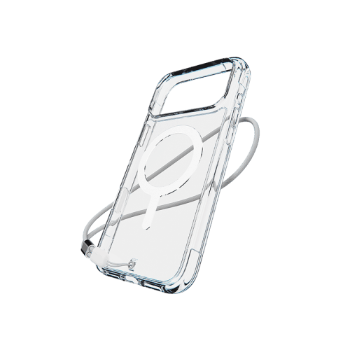 BodyGuardz Accent MagSafe Clear Case for iPhone 17 Pro Max