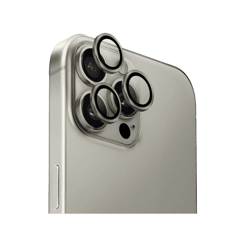 Uniq Optix Camera Lens Protector for iPhone 16 Pro & 16 Pro Max – Titanium Grey