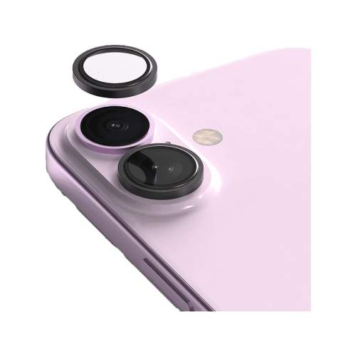 Araree C-Sub Core Clear Ring Camera Lens Protector for iPhone 16 / iPhone 16 Plus