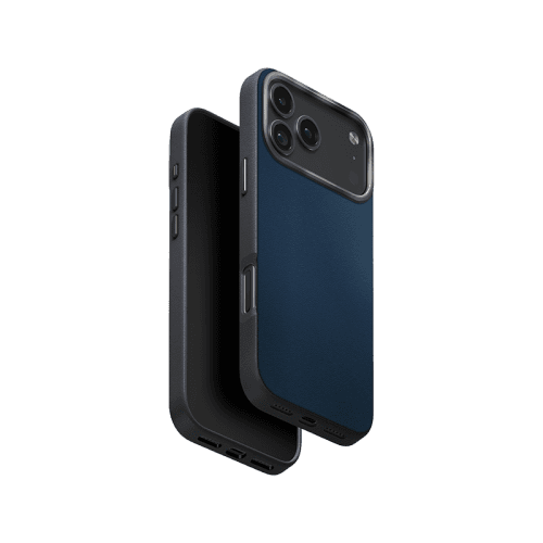 Uniq Hybrid Lyden DS MagSafe Case for iPhone 17 Pro Max - Steel Blue / Charcoal
