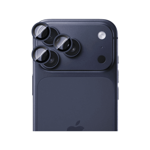 Eltoro Indivual Ar Metal Rings Camera Lens Protector for iPhone 17 Pro & 17 Pro Max  - Blue