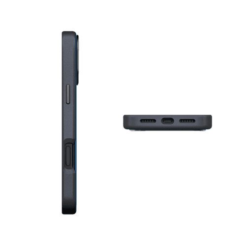 Uniq Hybrid Lyden DS MagSafe Case for iPhone 17 Pro - Steel Blue / Charcoal
