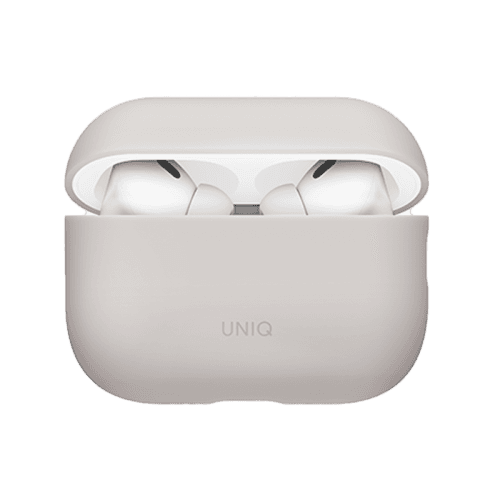 Uniq Hybrid Lino Case for Airpods Pro 3 - Beige Ivory