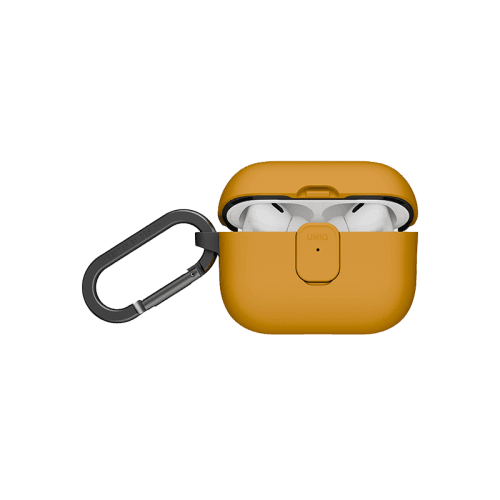 Uniq Clyde Lock case for Airpods Pro 3 - Racing Yellow / Dark Grey
