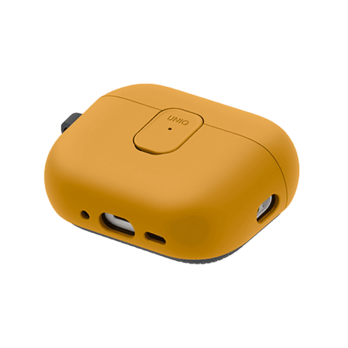 Uniq Clyde Lock case for Airpods Pro 3 - Racing Yellow / Dark Grey