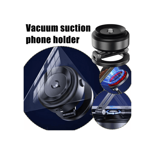 Sky MagSafe Vacuum Suction Phone Holder USB-C - Black