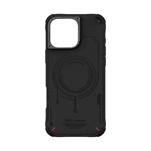 SkinArma Mecha MagSafe Case for iPhone 16 Pro - Black