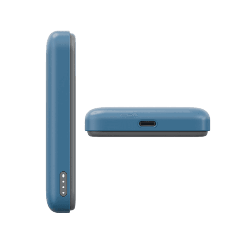 Bazic GoPower Snap 3-In-1 MagSafe with Apple Watch Charger 5000mAh Power Bank - Bubblegum