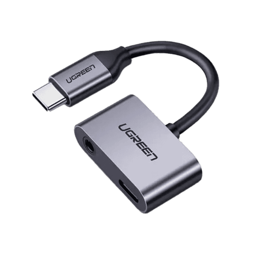 Ugreen USB-C to 2-Port USB-C Hub Converter - Black