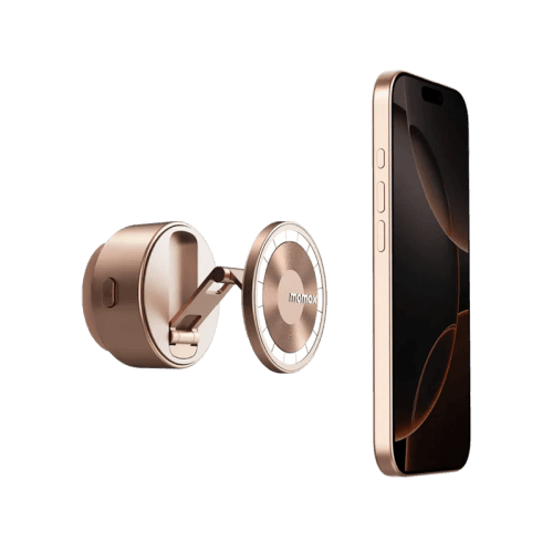 Momax One-Snap Go Magnetic Suction Phone Stand - Desert Titanium