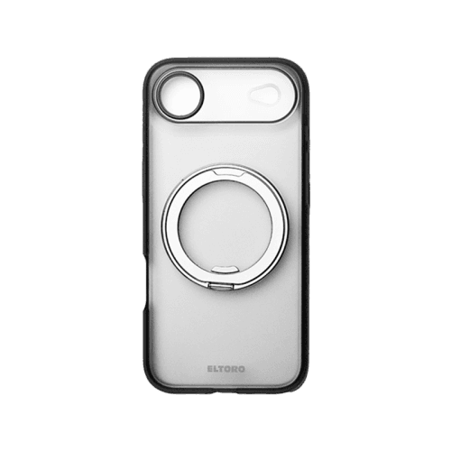 Eltoro Ruberized MagSafe Case With Rotating Kickstand for iPhone Air - Grey