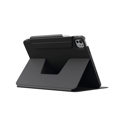 Uniq Rovus Snap Mount Magnetic 360 Rotating Detachable Case for iPad Pro 13" M4 7th Gen - Dallas Black
