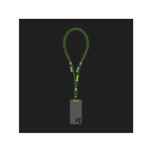 SkinArama Dyno Ve 2-In-1 USB-C to USB-C 240W Lanyard and Charging Cable - Nightglow