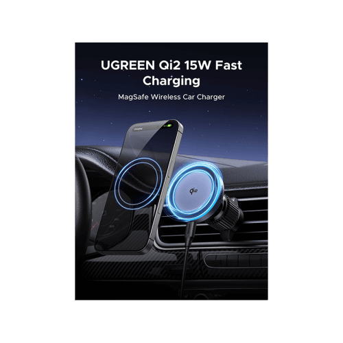 Ugreen 15W Car Wireless Charger - Grey