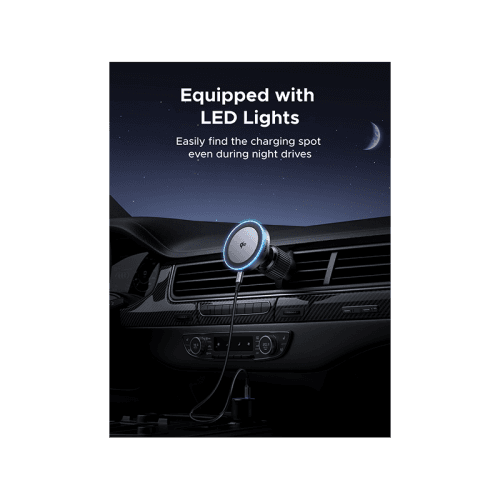 Ugreen 15W Car Wireless Charger - Grey