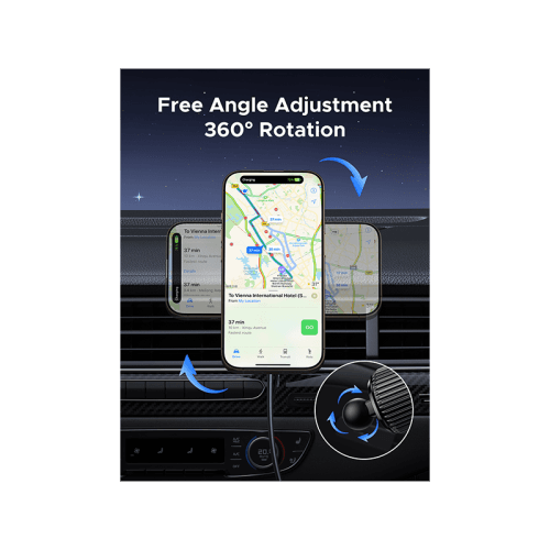 Ugreen 15W Car Wireless Charger - Grey