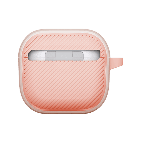 Uniq Clyde Lock Case for Airpods 4th Gen - Light Pink & Crepe Pink