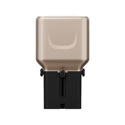 Energea TravelGo 2 Port USB-C 45W PD Travel Adapter - Gold Black