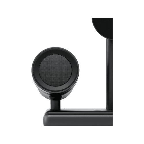Energea MagAudio Stand 2 IN 1 Wireless Charger With Stereo Speaker - Gunmetal