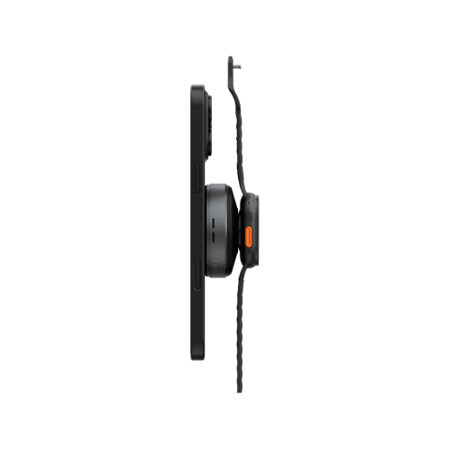 Energea MagDuo Arc 2 In 1 MagSafe Charger With Apple Watch Charger With Retractable USB-C Cable - Gunmetal