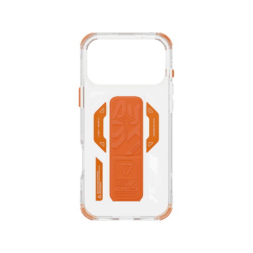 SkinArma Helio MagSafe Case With Grip Stand for iPhone 17 Pro - Orange