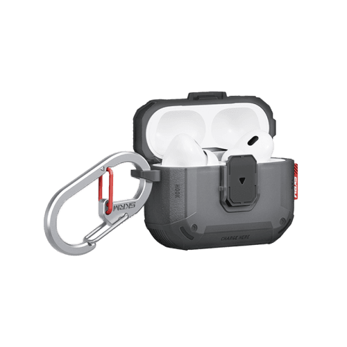 SkinArma Mecha Le Lock Case for Airpods Pro 3 - Frost Smoke
