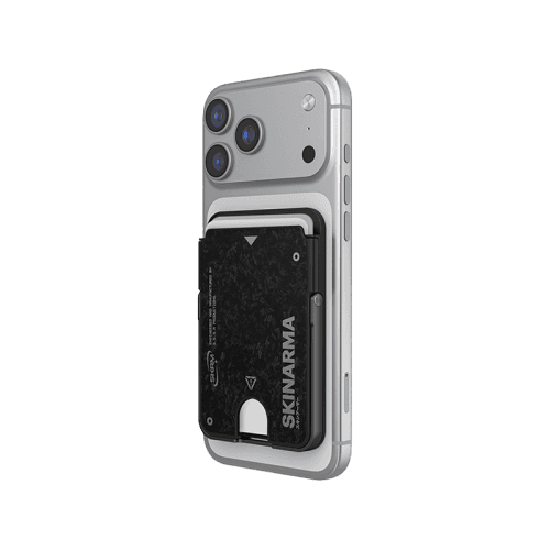 SkinArma Vektor Magnetic Card Holder With Smart Kick Stand - Onyx