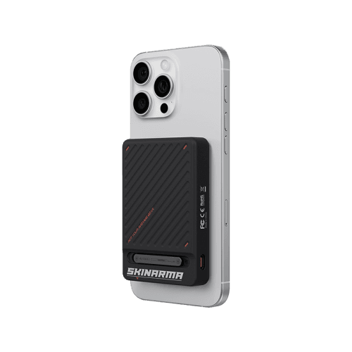 SkinArma ARC USB-C 20W 10000mAh Magnetic PowerBank With Integrated Stand - Black