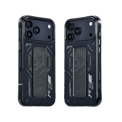 SkinArma Helio MagSafe Case With Grip Stand for iPhone 17 Pro Max - Graphite
