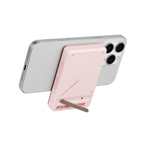 SkinArma ARC USB-C 20W 10000mAh Magnetic PowerBank With Integrated Stand - Pink
