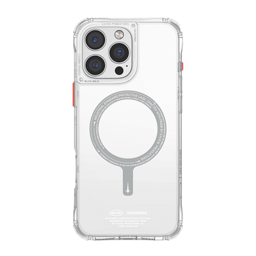 SkinArma Saido Clear MagSafe Case for iPhone 16 Pro