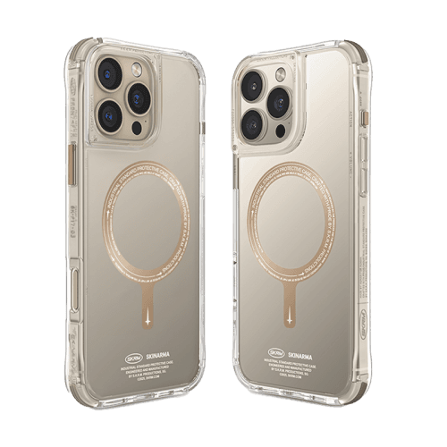 SkinArma Saido Prime Edition MagSafe case for iPhone 16 Pro - Champange