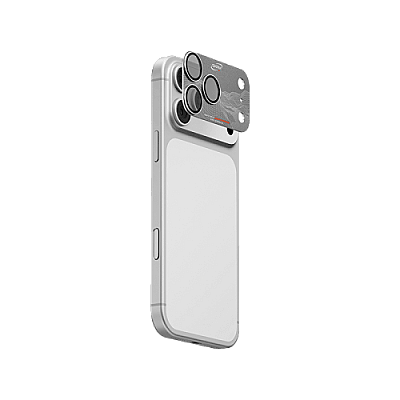 SkinArma Sonix Aluminium Camera Lens Protector for iPhone 17 Pro Max - Silver