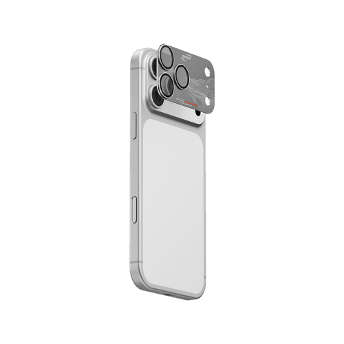 SkinArma Sonix Aluminium Camera Lens Protector for iPhone 17 Pro Max - Silver