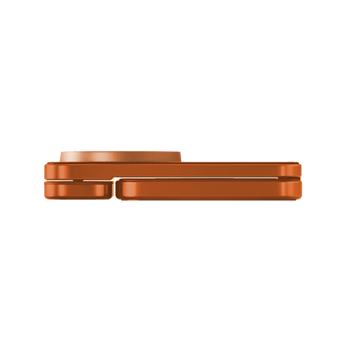 Energea MagTrio2 3 in 1 Foldable Magnetic Fast Wireless Charger - Orange