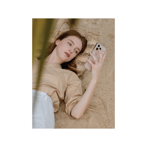 Uniq Coehl Meadow Case for iPhone 14 Pro - Spring Pink