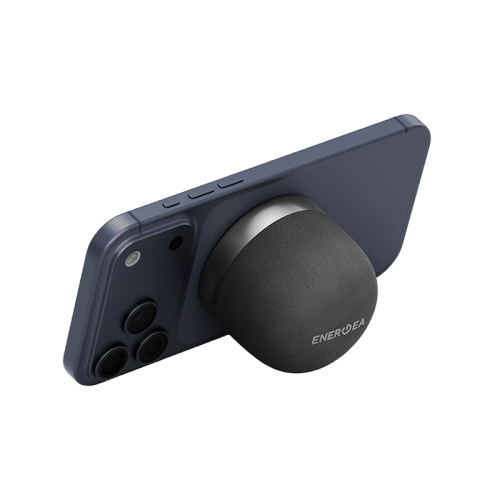 Energea MagAudio Go Portable Magsafe Speaker With Lanyard - Gunmetal