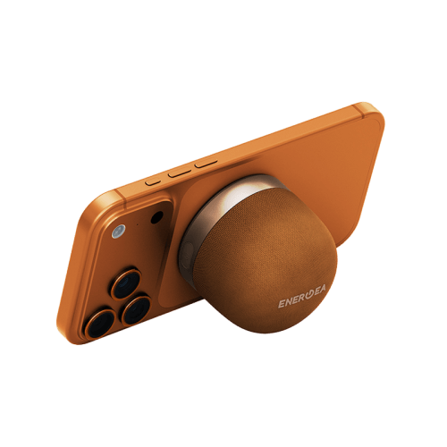 Energea MagAudio Go Portable Magsafe Speaker With Lanyard - Orange