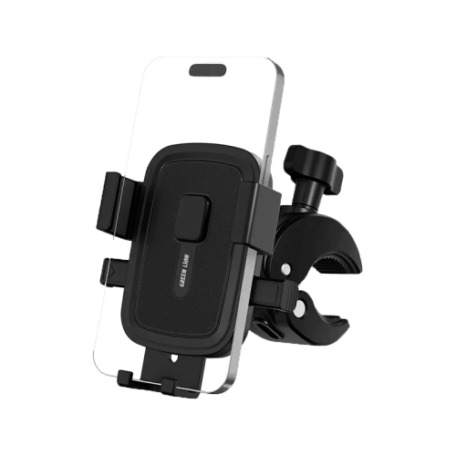 Green Lion Ride Mount Bike Phone Holder - Black
