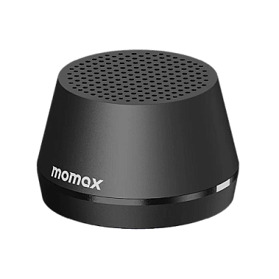Momax One-Vibe Go Magnetic Portable True Wireless Speaker - Black