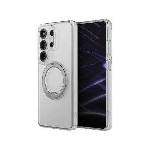 Uniq Hybrid Swivix With 360 Rotating Kickstand MagSafe Case for Samsung Galaxy S26 Ultra - Lucent Clear