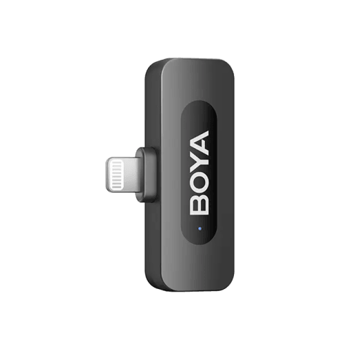Boya BY-V3 2.4Ghz Wireless Micorphone for Lightning Device (2TX+1RX) -Black