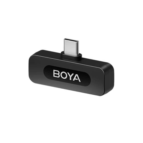 Boya BY-V20 2.4Ghz Wireless Micorphone for USB-C Device (2TX+1RX) - Black