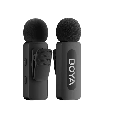 Boya BY-V30 2.4Ghz Wireless Micorphone for USB-C Device (2TX+1RX) - Black