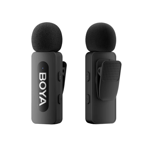 Boya BY-V10 2.4Ghz Wireless Micorphone for USB-C Device (1TX+1RX) - Black