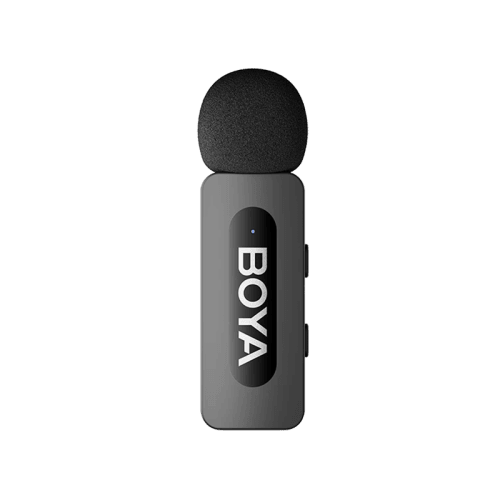 Boya BY-V1 2.4Ghz Wireless Micorphone for Lightning Device (1TX+1RX) -Black