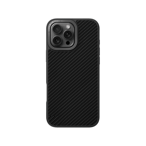 Uniq Hybrid Keva Max MagSafe Case with Camera Stand for iPhone 16 Pro – Carbon Black